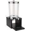APS Juice Dispenser Wood Base Black - 6Ltr (B2B)