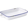Avebury Blue Large Rectangular Dish - 220mm 8 1/2" (Box 12)