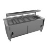 Falcon Chieftain 5 Well Heated Servery Counter (Trayslide) (Direct)