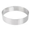 De Buyer St/St Mousse Ring - 200mm dia x 45mm (H)