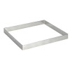 De Buyer St/St Square Ring - 200x20mm (H)