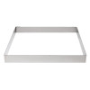 De Buyer St/St Square Ring - 200x20mm (H)