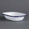 Olympia Enamel Rectangular Pie Dish - 180x130x40mm 7x5 1/4x2" (Box 6)