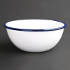 Olympia Enamel Bowl White - 155mm 5 1/2" (Box 6)