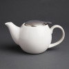 Olympia Cafe Teapot White - 510ml 18oz (Box 1)