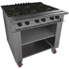 Falcon Chieftain 6 Burner Boiling Table Castors LPG (Direct)