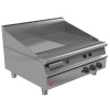 Falcon Dominator Plus 900mm Wide Half Ribbed Griddle NAT (Direct)