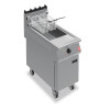 Falcon F900 Twin Basket Fryer On Castors Natural Gas (Direct)