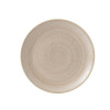 Churchill Stonecast Nutmeg Cream Evolve Coupe Plate - 10 1/4" (Box 12) (Direct)
