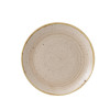 Churchill Stonecast Nutmeg Cream Evolve Coupe Plate - 8 2/3" (Box 12) (Direct)