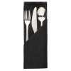 Essentials Occasions Napkin Black - 51x51cm (PACK OF 10)