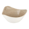 Churchill Stonecast Patina Antique Taupe Triangle Bwl153mm 6" 9oz(Box12)(Direct)
