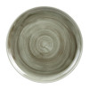 Churchill Stonecast Patina Antique Taupe Coupe Plate 324mm 12.75"(Box 6)(Direct)
