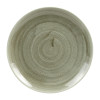 Churchill Stonecast Patina Antique Taupe Coupe Plate 217mm 8.66"(Box 12)(Direct)