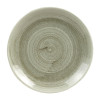 Churchill Stonecast Patina Antique Taupe Coupe Plate 165mm 6.5"(Box 12)(Direct)