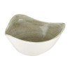 Churchill Stonecast Patina Antique Taupe Triangle Bowl153 6" 9oz(Box 12)(Direct)