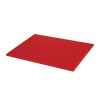 Hygiplas High Density Chopping Board Small Red - 229x305x12mm