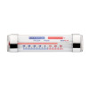 Hygiplas Fridge/Freezer Thermometer - hanging or freestanding -oblong shape -130mm(5") x 40mm(1.5")