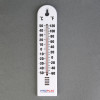 Hygiplas Wall Thermometer - 280mm(11") x 60mm(2.5")