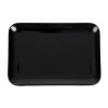 Tray Black Melamine - 23x3cm