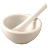Vogue Porcelain Pestle & Mortar - 4.5"