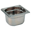 GASTRONORM -S/steel Gastronorm pan - 1/6 size - 150mm deep(2.2ltr)- PER EACH