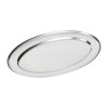 Oval Meat Flat St/St - 11 1/2"