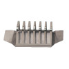 Toast Rack & Crumb Tray St/St - 6 Slot