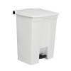 Rubbermaid Step-On Container White - 68Ltr