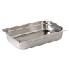 GASTRONORM -s/steel gastranorm pan - 1/1 full size -65mm deep - 9ltr capacity