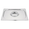 GASTRONORM -s/steel gastronorm lid - 1/2 size