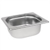 GASTRONORM -Gastronorm pan - s/steel - 1/6 size (65mm) - per each