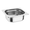 GASTRONORM -Gastronorm pan - s/steel - 1/6 size (65mm) - per each