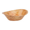 Oval Woven Wooden Bowl - 9x7"
