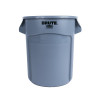Rubbermaid Round Brute Container Grey - 75Ltr