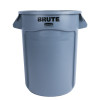 Rubbermaid Round Brute Container Grey - 121Ltr