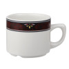 Milan Pattern Maple Coffee Cup - 4oz (Box 24) (Direct)
