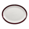 Milan Pattern Oval Platter 10" (Box 12) (Direct)