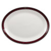 Milan Pattern Oval Platter 12" (Box 12) (Direct)