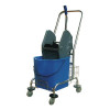 Jantex Deluxe Mop Wringer with Metal Cart
