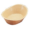 Kristallon Oval Polypropylene Basket - 210x160mm 8 1/4x6 1/4"