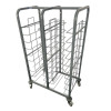 Tray Clearing Trolley - 10 level (20 trays) Fully Welded (Direct)