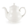 TEAPOT /CHURCHILL/ TEA/COFFEE POT - WHITEWARE WITH LIDS - 4CUP/30OZ - PER BOX OF 4