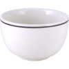Black Line Sugar Bowl 3.5" (Box 12) (Direct)