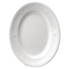 Buckingham White Oval Plate - 305mm 12" (Box 12)