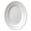 Buckingham White Oval Plate - 305mm 12" (Box 12)