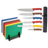 Hygiplas Chopping Boards and Knife Set