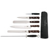 Victorinox Rosewood Knife Set with 8" Cooks Knife & Wallet