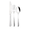 Olympia Tivoli Cutlery Sample Set (Table Knife Table Fork Dessert Spoon)