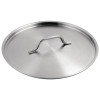 Lid / Covercle S/steel Excellence Lid with sturdy handle - 12"(300mm) diam - (6920-28)